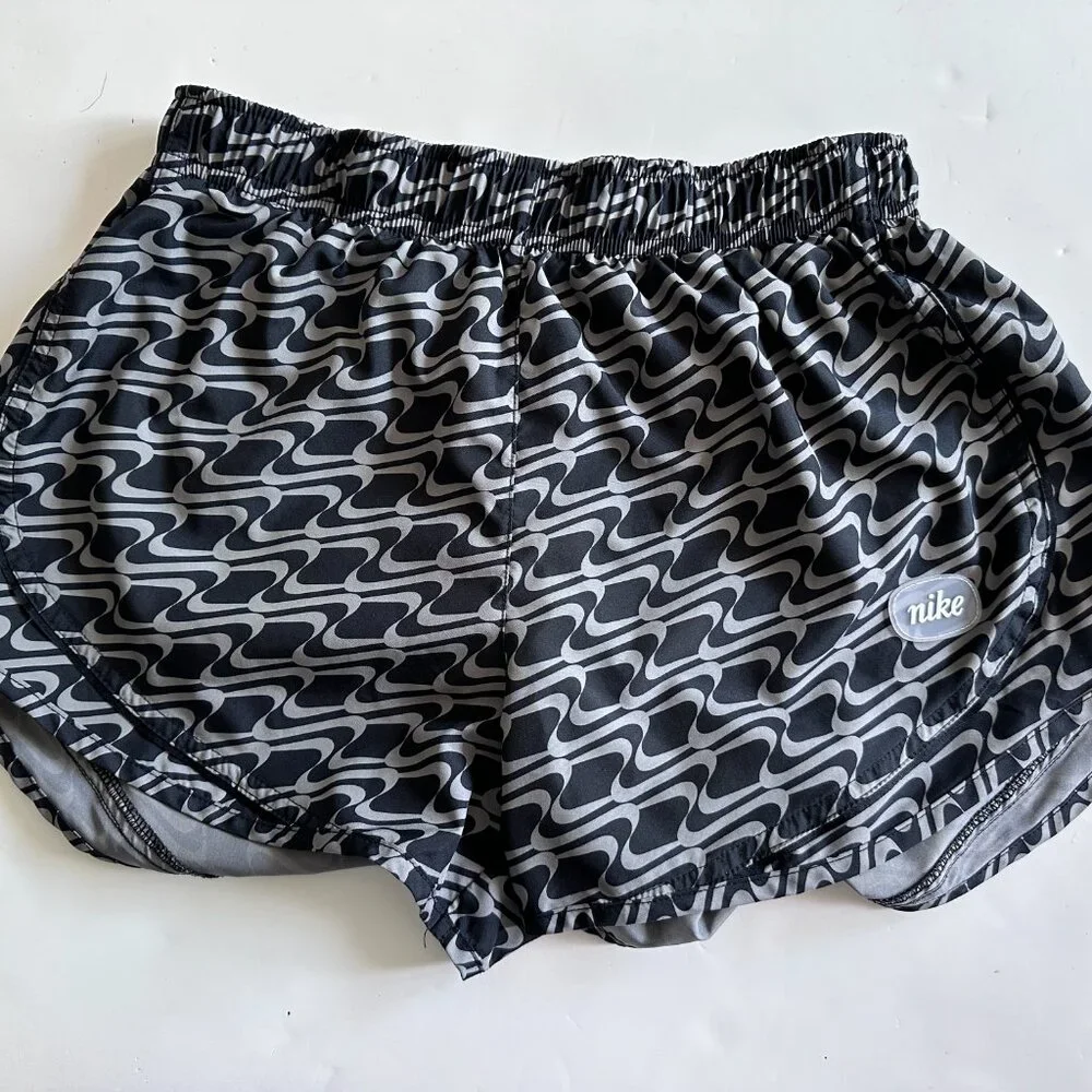 Nike Dri-FIT Tempo Icon Clash 3" Women's Running Shorts Black/Gray Sz MEDIUM - Picture 3 of 7